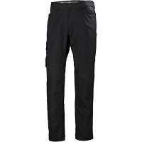 Pantalons d'entretien Oxford, Poly-coton, Noir, Taille 30, Entrejambe 32 M & M Nord Ouest Inc