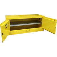 Armoire pour produits inflammables, 12 gal., 2 Porte(s), 43" La x 18" h x 18" p M & M Nord Ouest Inc