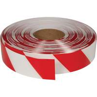 Ruban de marquage tr&egrave;s r&eacute;sistant pour plancher ArmorStripe, 2" x 100', PVC, Rouge et blanc M & M Nord Ouest Inc