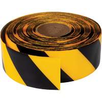 Ruban de marquage tr&egrave;s r&eacute;sistant pour plancher ArmorStripe, 3" x 100', PVC, Noir et jaune M & M Nord Ouest Inc