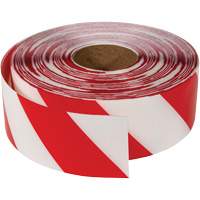 Ruban de marquage tr&egrave;s r&eacute;sistant pour plancher ArmorStripe, 3" x 100', PVC, Rouge et blanc M & M Nord Ouest Inc