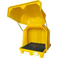 Entreposage extérieur des barils