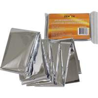 Emergency Blanket, Aluminized Polyester SGV145 | M & M Nord Ouest Inc