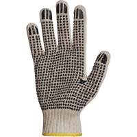 Sure Grip&reg; PVC Dotted String Knit Glove, Poly/Cotton, Single Sided, 7 Gauge, X-Small M & M Nord Ouest Inc