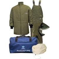 Arcguard Revolite Small Arc Flash Suit Kit with Lift Front Hood, 40 cal/cm² M & M Nord Ouest Inc