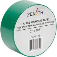Aisle Marking Tape, 2" x 108', PVC, Green M & M Nord Ouest Inc