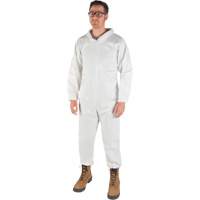 Premium Coveralls, Small, White, Microporous M & M Nord Ouest Inc