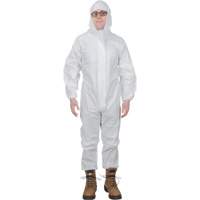 Premium Hooded Coveralls, Medium, White, Microporous SGW458 | M & M Nord Ouest Inc