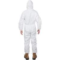 Premium Hooded Coveralls, 2X-Large, White, Microporous SGW461 | M & M Nord Ouest Inc