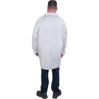 Protective Lab Coat, Microporous, White, 3X-Large SGW622 | M & M Nord Ouest Inc