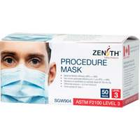 Disposable Procedure Face Masks, ASTM F2100 Level 3, Class 1 M & M Nord Ouest Inc