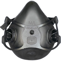 Respirateur à demi-masque Comfort-Air<sup>MD</sup> 400Nx sans soupape d'expiration, Élastomère/Caoutchouc, Petit/Moyen SGX133 | M & M Nord Ouest Inc