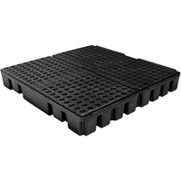 Black Diamond Low Profile Spill Pallet, 51 US gal. Spill Capacity, 49" x 48" x 6.5" M & M Nord Ouest Inc