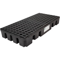 Black Diamond Low Profile Spill Pallet, 25.5 US gal. Spill Capacity, 49" x 24" x 6.5" M & M Nord Ouest Inc