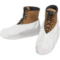 Couvre-chaussures, Taille unique, Microporeux, Blanc SGX673 | M & M Nord Ouest Inc