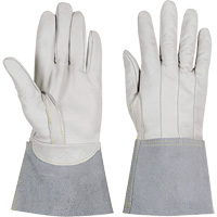 852 Ranpro&reg; FR White Stags TIG Gloves, Full Grain Calfskin, Size Small M & M Nord Ouest Inc