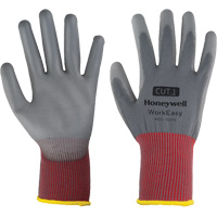 WorkEasy Cut Protective Gloves, Size 6/X-Small, 13 Gauge, Polyurethane Coated, Polyester Shell, EN 388 Level 1 M & M Nord Ouest Inc