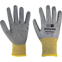 Gants de protection contre les coupures WorkEasy, Taille 6/T-petit, Calibre 13, Rev&ecirc;tement Polyur&eacute;thane, Enveloppe en PEHP/Fibre de verre, ASTM ANSI niveau A2/EN 388 niveau B M & M Nord Ouest Inc