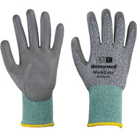Gants de protection contre les coupures WorkEasy, Taille 6/T-petit, Calibre 13, Rev&ecirc;tement Polyur&eacute;thane, Enveloppe en PEHP/Fibre de verre, ASTM ANSI niveau A3/EN 388 niveau C M & M Nord Ouest Inc