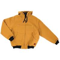 Blouson d'aviateur en toile lourde avec capuchon, Hommes, Petit, Brun M & M Nord Ouest Inc