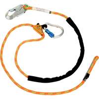 Adjustable Rope Lanyard, 1 Legs, 6', CSA Class F, Polyester SGY388 | M & M Nord Ouest Inc