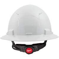 Full Brim Hardhat, CSA Type 1, Ratchet Suspension, Vented M & M Nord Ouest Inc