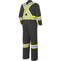 7702BK Combinaison ignifuge et r&eacute;sistant &agrave; l'arc &eacute;lectrique 88/12 FR-Tech, Taille 36, Noir, 9,7 cal/cm² M & M Nord Ouest Inc