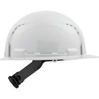 Front Brim Hardhat, Meets CSA Type 1, Ratchet Suspension, Vented M & M Nord Ouest Inc