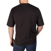 Heavy-Duty Pocket T-Shirt, Men's, Small, Black M & M Nord Ouest Inc