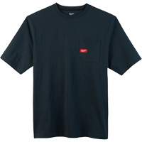Heavy-Duty Pocket T-Shirt, Men's, Small, Blue M & M Nord Ouest Inc