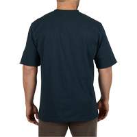Heavy-Duty Pocket T-Shirt, Men's, Small, Blue M & M Nord Ouest Inc