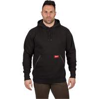 Heavy-Duty Pullover Hoodie, Men's, Small, Black M & M Nord Ouest Inc