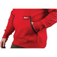 Heavy-Duty Pullover Hoodie, Men's, Small, Red M & M Nord Ouest Inc