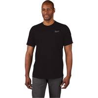 Hybrid Work Tee Shirt, Men's, Small, Black M & M Nord Ouest Inc