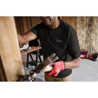 Hybrid Work Tee Shirt, Men's, Small, Black M & M Nord Ouest Inc