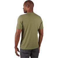 Hybrid Work Tee Shirt, Men's, Small, Green M & M Nord Ouest Inc