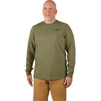 Hybrid Work Tee Shirt, Men's, Small, Green M & M Nord Ouest Inc
