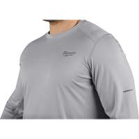 Workskin Lightweight Shirt, Men's, Small, Grey M & M Nord Ouest Inc