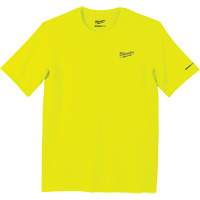 Workskin Lightweight High Visibility Shirt, Men's, Small, Yellow M & M Nord Ouest Inc