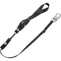 V-Series Utility Energy Absorbing Lanyard, 6', Snap Hook Center, Snap Hook Leg Ends, Nylon M & M Nord Ouest Inc