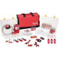 Premier Lockout Kit with Zenex Thermoplastic Locks, Electrical Kit, 27 Components M & M Nord Ouest Inc