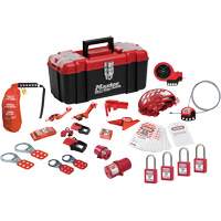 Premier Lockout Kit with Zenex Thermoplastic Locks, Electrical/Valve Kit, 27 Components M & M Nord Ouest Inc