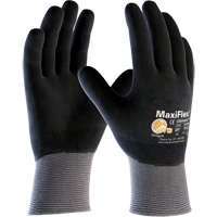 ATG MaxiFlex&reg; Ultimate Touchscreen Compatible Gloves, Large, Nitrile Coating, 15 Gauge, Nylon/Elastane Shell M & M Nord Ouest Inc