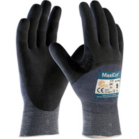 ATG MaxiCut&reg; Ultra Seamless Knit Cut Resistant Gloves, Size Large, 15 Gauge, Nitrile Coated, Engineered Yarn Shell, ASTM ANSI Level A3/EN 388 Level 5/EN 388 Level C M & M Nord Ouest Inc