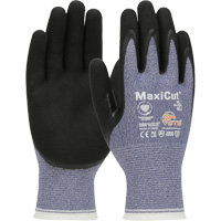 ATG MaxiCut&reg; Oil Cut-Resistant Gloves, Size Large, 15 Gauge, Nitrile Coated, Engineered Yarn Shell, ASTM ANSI Level A3/EN 388 Level 4/EN 388 Level C M & M Nord Ouest Inc