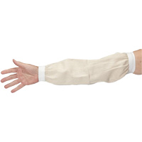 Sleeves, 18", Cotton, White M & M Nord Ouest Inc