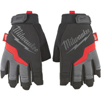 Performance Fingerless Gloves, Synthetic Palm, Size Small M & M Nord Ouest Inc