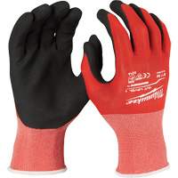 Cut-Resistant Gloves, Size Large, Nitrile Coated, Nylon/Lycra&reg; Shell, ANSI/ISEA 105 Level 1/EN 388 Level 1 M & M Nord Ouest Inc