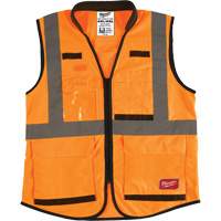 Performance Safety Vest, High Visibility Orange, 4X-Large/5X-Large M & M Nord Ouest Inc