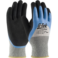G-Tek&reg; PolyKor&reg; Insulated Cut-Resistant Glove, Size Small, 13 Gauge, Rubber Latex Coated, Engineered Yarn Shell, ANSI/ISEA 105 Level 3 M & M Nord Ouest Inc